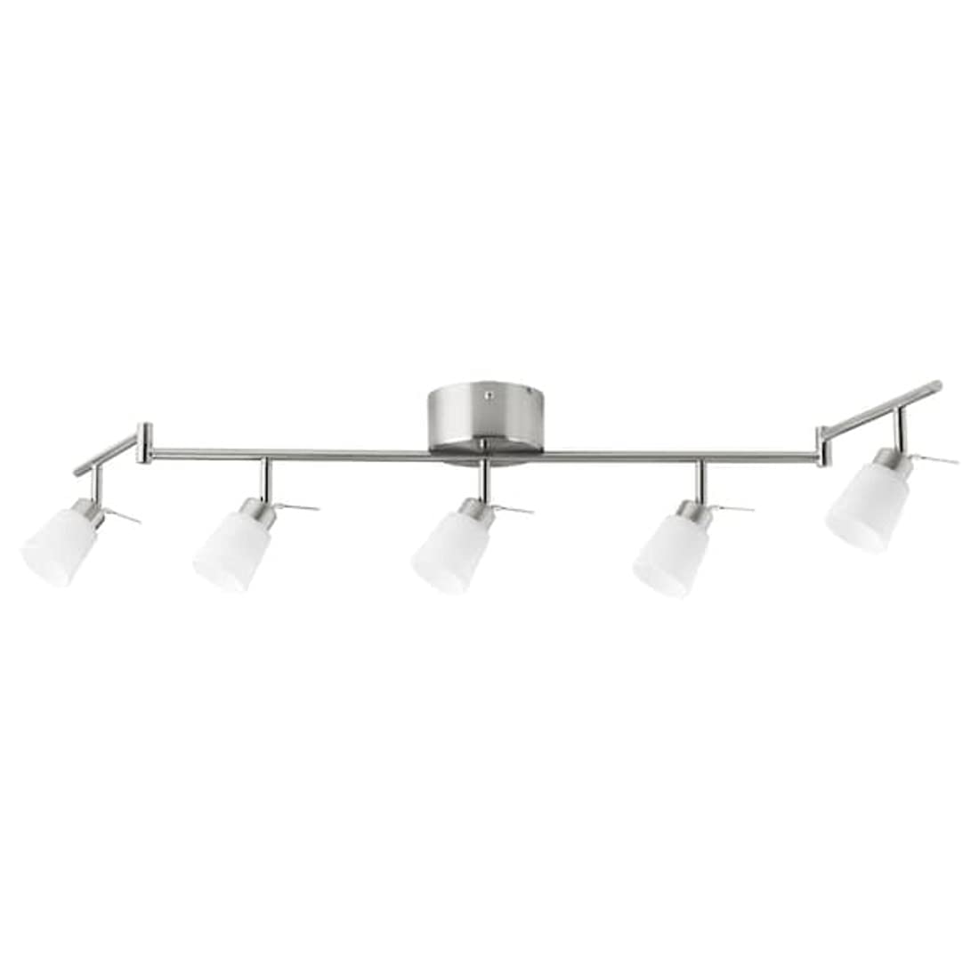 Digital ShoppyCeiling Spotlight with 5 Spots, Nickel-Plated