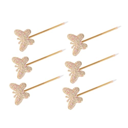 GALPADA bolígrafos gel 6 pcs tinta aqua diseño mariposa
