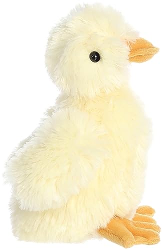 Aurora® Adorable Mini Flopsie™ Duckling Stuffed Animal - Playful Ease - Timeless Companions - Yellow 8 Inches - Image 5