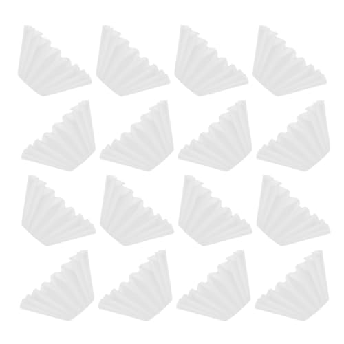 Zerodeko Filtros de Café de Papel Ondulado Pequeños 50 Unidades para Cafetera de Goteo Filtro Cesta Color Claro para Uso en Hogar Oficina y Cafetería Reemplazo Espresso Práctico