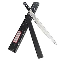 か*ず様 堺孝行 グランドシェフ SP ステンレス包丁 牛刀(表のみサーモン) 食材の切り離れがよいサーモン加工付、堺孝行グランドシェフSP