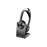 Voyager Focus 2 USB-C-C Headset +USB-C/A Adapter +Charging Stand 9T9J5AA#AC3 [Black]
