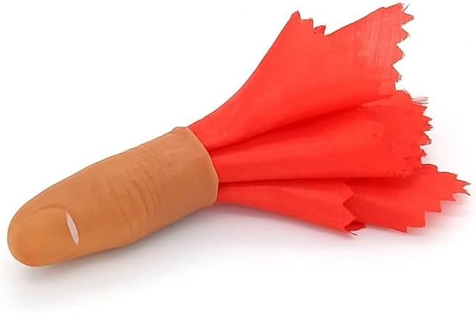 Miniatura 4 de CRjubien Puntas para el pulgar para trucos de magia, pulgares falsos, punta de pulgar falsa seda desaparece magia, punta del pulgar trucos de magia