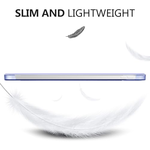 MoKo Case for iPad 10th Generation Case 2022, Slim Stand Hard Back Shell Smart Cover iPad 10.9 Inch Case with Auto Wake/Sleep, Lavender Purple