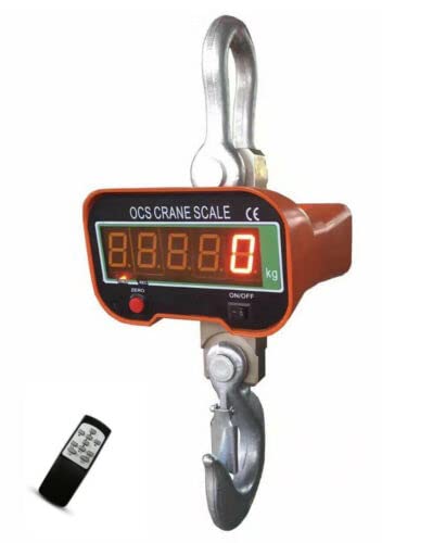 Báscula digital colgante para grúa 2000 lb miniatura 1