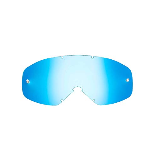 SeeCle 416188 verspiegelte Blautöne verspiegelte Ersatzgläser für Brillen kompatibel mit Oakley 02 Mx Maske