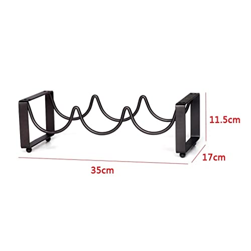 Soporte para botellas de vino de hierro forjado GRFIT miniatura 6