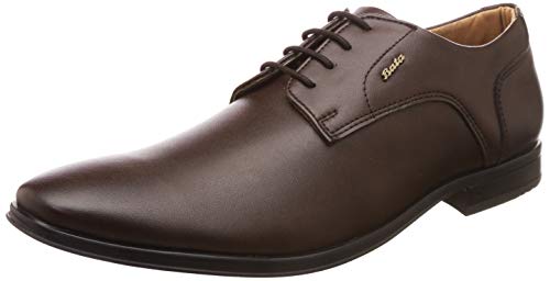 10 Best Bata Formal Shoes Under 1000 in India: Exclusive Collection 3 BATA mens WILSON Brown Derby - 7 UK (8214941070)