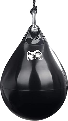 Phantom Athletics Sac de Frappe Rechargeable à l'eau - Entraînement Adulte Professionnel et Débutant - Boxe, MMA, Kickboxing, Karate, Fitness - pour la Maison ou la Gym