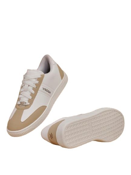 Image of WROGN Men's Classic Retro Lace-up Sneakers | AeroFlex Anti-Microbial Insole