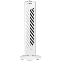 Ventilador Torre Orbegozo Orbegozo TW 0745 - Ventilador de torre oscilante, 3 velocidades, temporizador, silencioso, asa de transporte, 45 W, Color Blanco