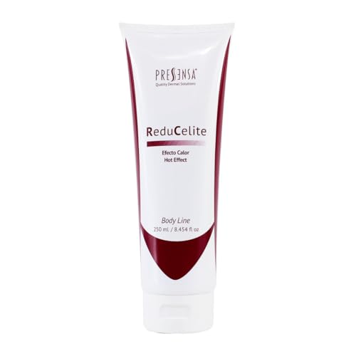 ReduCelite Gel Reductor Efecto Calor – Anticelulítico con Cafeína, Carnitina y Provislim – Favorece la Quema de Grasa y Reafirma la Piel – 250 ml