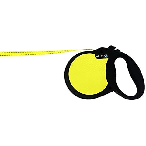 Alcott Neon Yellow Retractable Belt Leash Cover