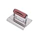 Marshalltown 4280D 6 x 5 SS Sicherheitsstufen Nutfräse/Kantenkelle-5/8 Lippe-4 Rillen-Durasoftgriff, Silber