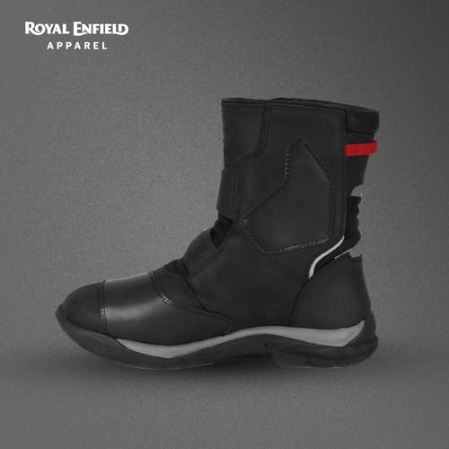 Image of Royal Enfield Wanderer Black Riding Boots