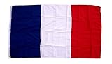 Uso interior y exterior Bandera de Francia, tamaño 4: 150 x 90 cm