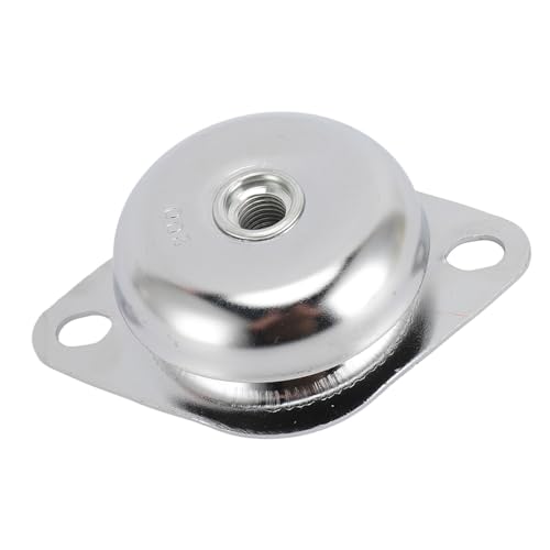 Shockproof Anti Vibration Foot Pad Stainless Steel and Rubber Isolator Bumper with 200kg Load Capacity for Compressors Generators Pressure Washers (M16 Bolt)