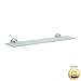 Phylrich DB100/03U Basic Polished Brass Uncoated 24 inch Gla