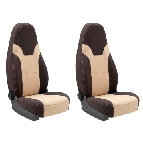 Housses de siège camping-car camionnette housse de protection choco beige