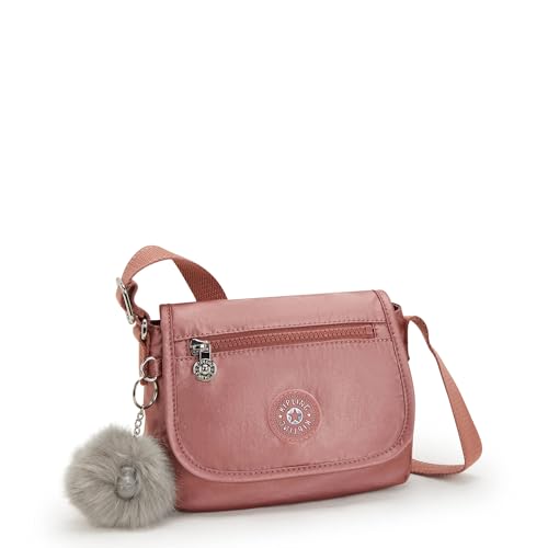 Kipling Sabian Metallic Crossbody Mini Bag Metallic Maple2