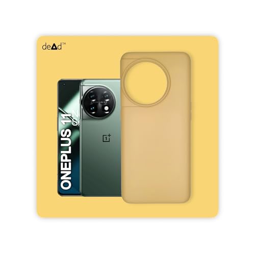 Image of dead Silicone+TPU Back Cover for OnePlus 11 5G (Light Gold)