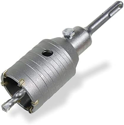 CCLIFE Bohrkrone 50/55/65/68/80/82/100 mm steckdosenbohrer beton mit SDS plus Adapter Bohrkrone ...