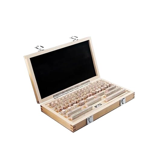 Outils de mesure avec bloc de jauge de grade 1 en lot de 87 pièces pour étrier d'inspection