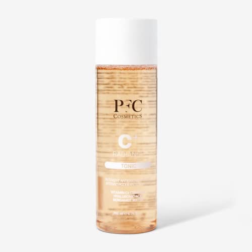 PFC Cosmetics - Tónico facial con Vitamina C – Elimina Impurezas y Refresca - Tonico Facial que Limpia Tu Piel y Aporta Luminosidad e Hidratación - Antioxidante - Para Todo Tipo de Piel - 200 ml