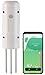Produktbild Luminea Home Control Bodenfeuchtigkeitssensor: Smarter, universeller ZigBee-Boden-Feuchtigkeits- & Temperatursensor (ZigBee Bodenfeuchtesensor, Bodenfeuchte Sensor ZigBee, Fernbedienung)