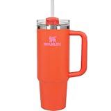 STANLEY(スタンレー) H2.0 真空クエンチャー 0.88L ポピー 880ml 水筒 ストロー 保冷 頑丈 蓋付き 水筒 タンブラー ジョッキ アウトドア 食洗機対応 保証 (日本正規品)