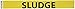NMC A1231Y Pipemarkers Sign, Legend "Sludge", 14" Length x 2" Height, 1-1/4" Letter Size, Pressure Sensitive Vinyl, Black on Yellow (Pack of 25)
