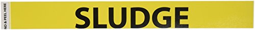 Marqueurs de pipemarker adhésifs haute visibilité en vinyle jaune NMC A1231Y