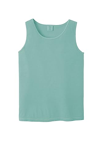 Image of Comfort Colors Men's Adult Tank Top, Style 9360 (Medium, Sea Green)