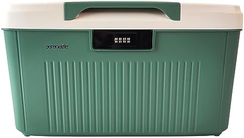 Amazon.com : SereneLife Locking Storage Container Bin - 8 Gallon Large ...