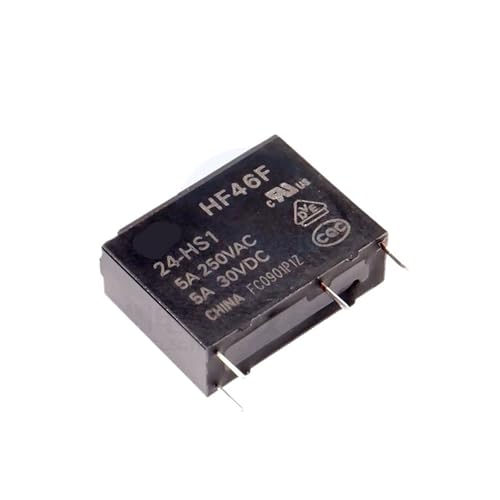 Relé HF46F-5-HS1 para reparar placas electrónicas de electrodomésticos con fallo de encendido