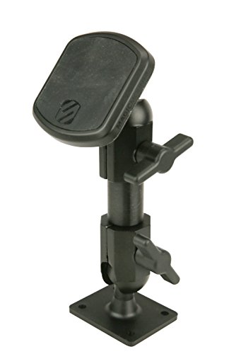Scosche PSM11010 TerraClamp MagicMount Pro XL Magnetic Universal Phone Mount, Black, MagicMount Pro Screw Base