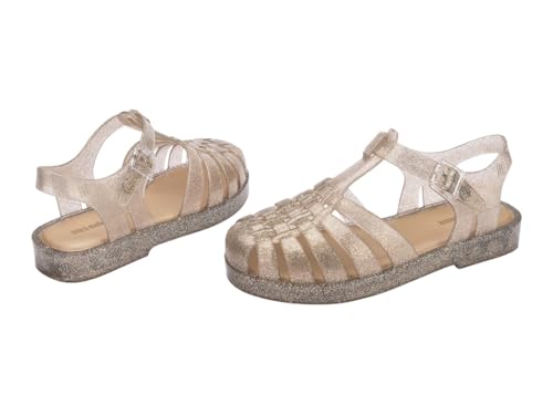 Image of mini melissa Possession Jelly Fisherman Sandal for Toddler and Kids | Iconic Fisherman Jelly Sandal for Toddlers & Girls, Adjustable Buckle, Waterproof, Bubblegum Scent, Play & Dress Shoes