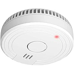 Detector De Humo Direccionable Mircom ELRO FS1801 Detector de Humo - Cumple con el estándar Europeo EN14604, 1 Pieza, Funciona con batería, Blanco