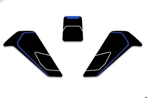 Protection de réservoir moto pour Africa Twin CRF1100L en cuir texturé noir givré