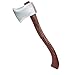 DAYSTART Axe Prop for Adults, 23.6'' Plastic Fake Axe with Brown Detachable Handle for Costume Accessory