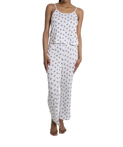 AEROPOSTALE Women's Pointelle Cami and Pants 2pc Pj2