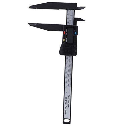 Electronic Measuring Tool, Vernier Caliper, Electronic Digital Caliper 150Mm/300Mm Digital Ruler Caliper Portable Farm Home for(150MM Long-jaw Carbon Caliper)
