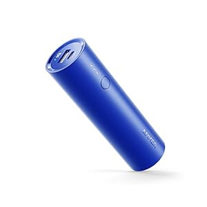 Anker PowerCore 5,000mAh Portable Charger, Ultra-Compact 5K External Battery with Fast-Charging Technology, Power Bank for iPhone 15/15 Plus/15 Pro/15 Pro Max, iPad, Samsung Galaxy and More