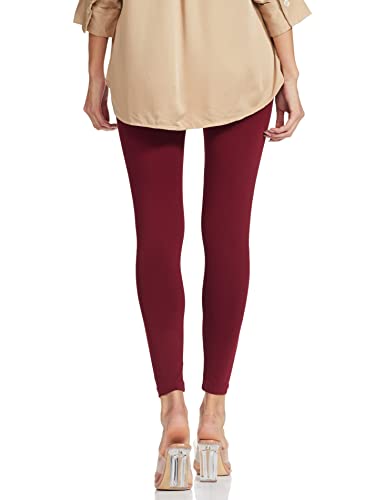 Image of GO COLORS Women Slim Cotton Leggings