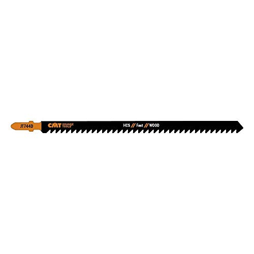 CMT JT744D-3 Jig Saw Blades for Wood (Pack of 3), 6-7/64", Orange - Image 2
