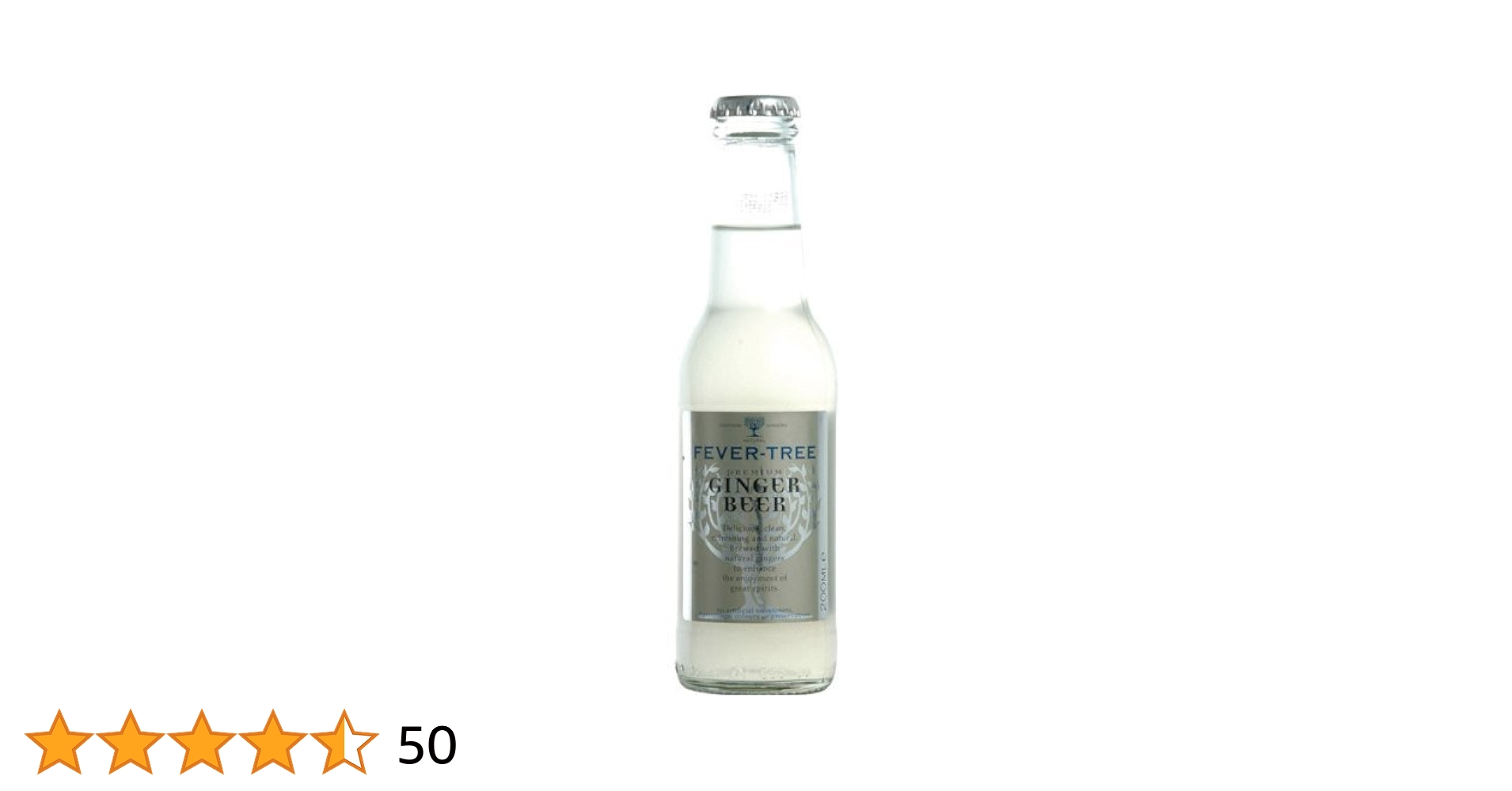 Amazon.co.jp: フィーバーツリー プレミアム ジンジャービア 24