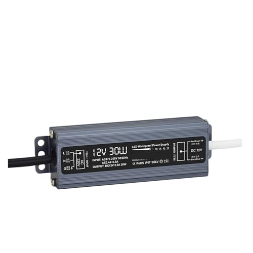 Transformateur 12V résistant à la pluie pour bande lumineuse - 2