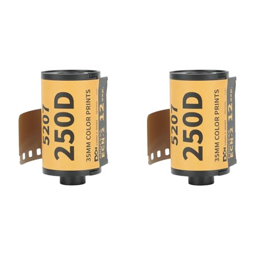 TOPINCN 2PCS Color Print Film, 12 Exposures Colour Prints, Wide Exposure Range with High Definition and Resolution, Ideal for 135 Cameras
