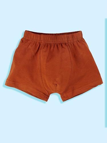 Image of KiddoPanti Boys Boxer Shorts Pack of 3 | Soft Cotton-Lycra Blend | Comfortable Fit with Bio Wash for All-Day Comfort | Kids Briefs