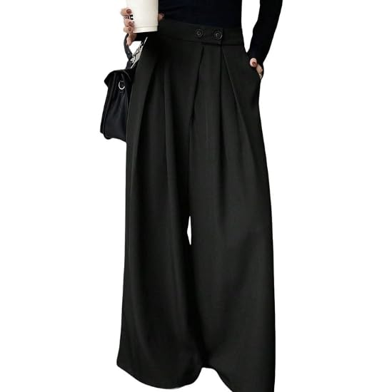 Suit Pants Spring High Waist Drape Slim Straight Leg Casual Loose Wide Leg Pants Women